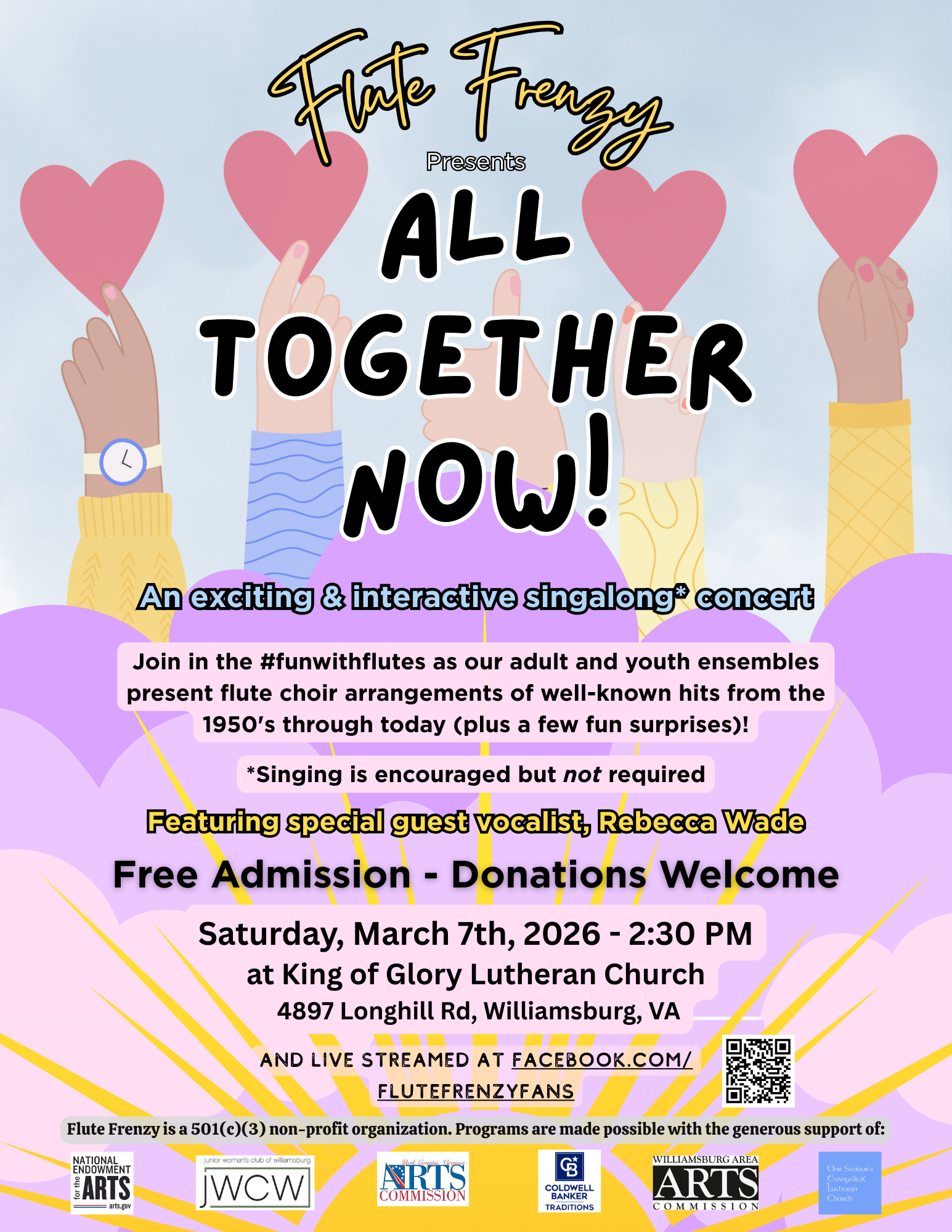 Flute Frenzy Presents: All Together Now! (A Singalong Concert)