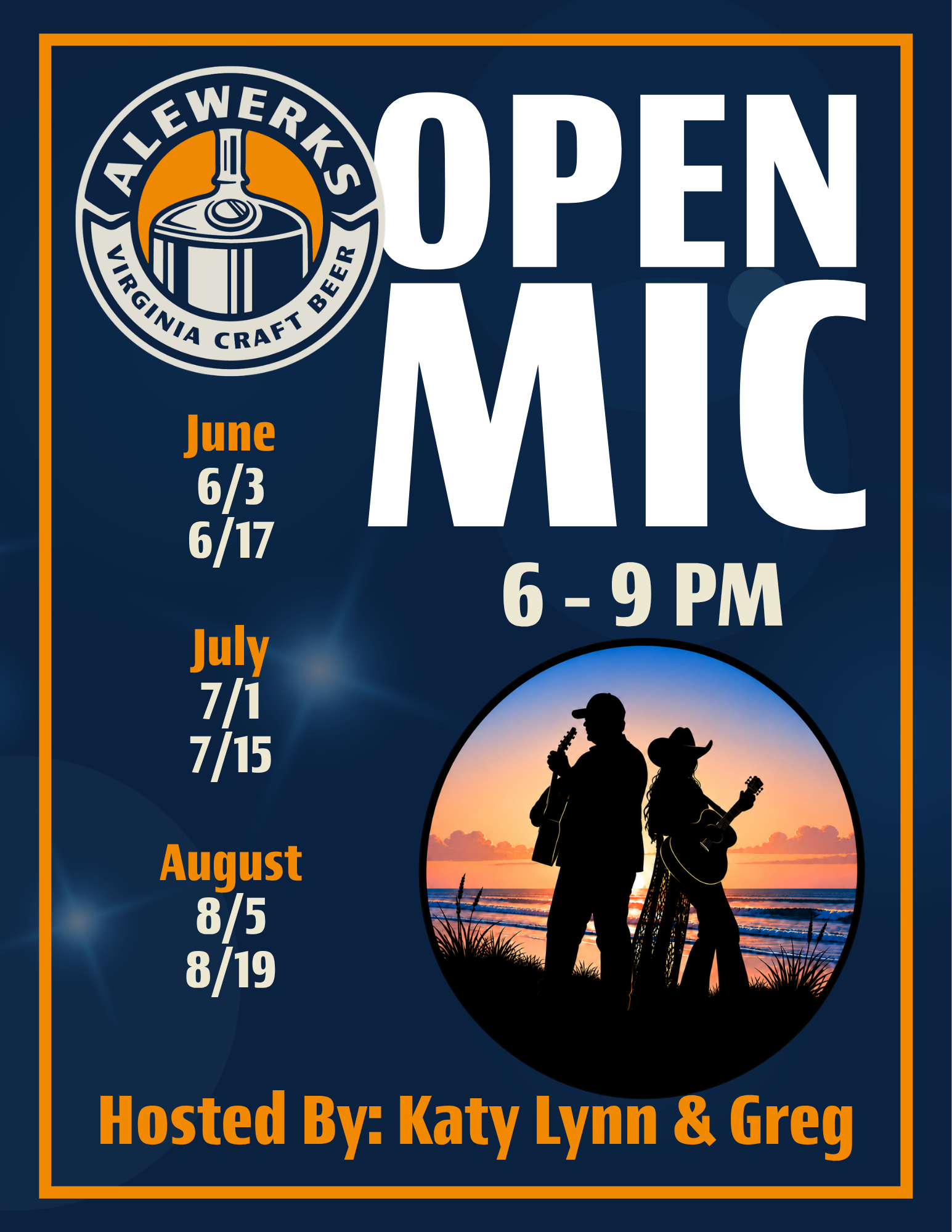 Open Mic Night with Katy & Greg